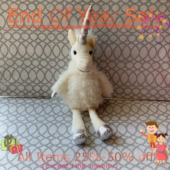 Jellycat London Other - 🎉LAST ONE🎉Jellycat Pearl Unicorn Stuffed Animal, Medium
